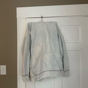 All Saints Men’s Hoodie 
Size XL
Blue and white